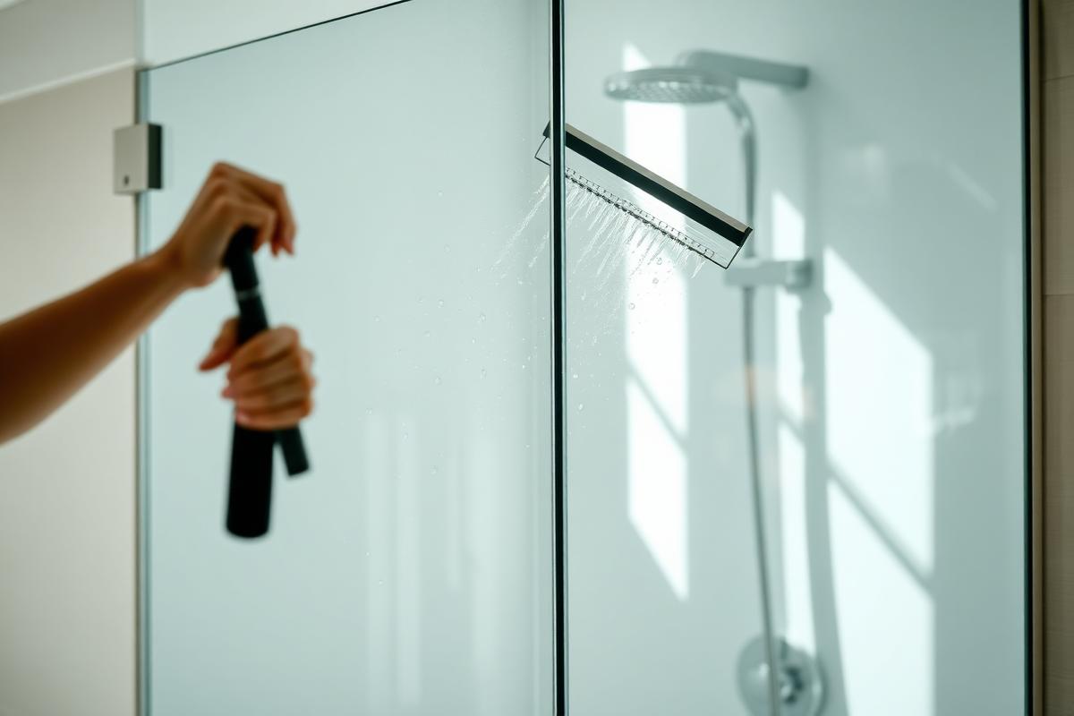 Cum menții cabina de duș fără urme de calcar