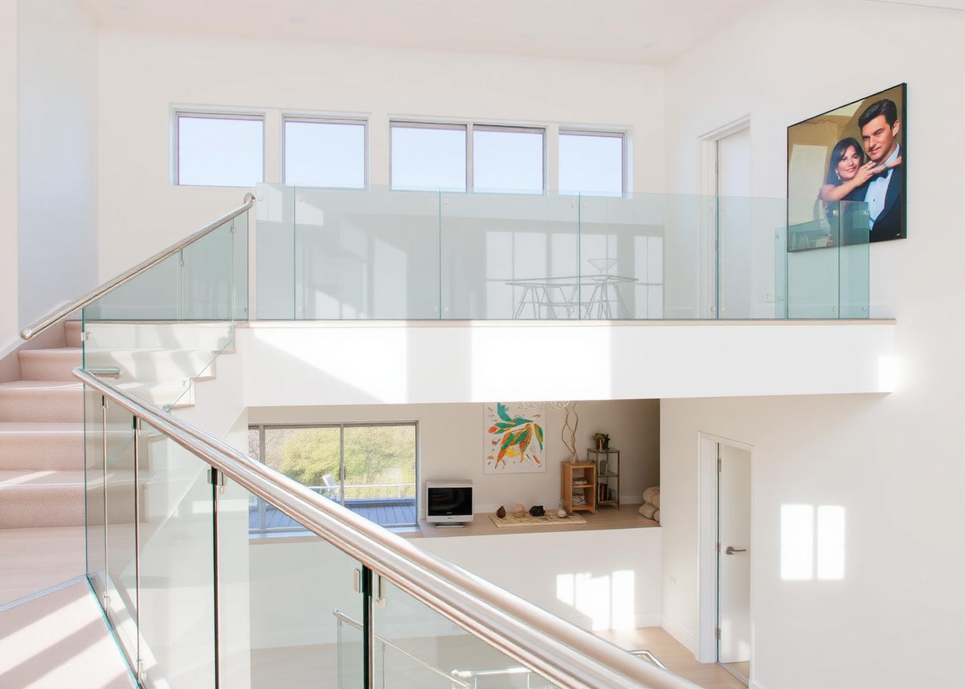 Balustrade din sticlă